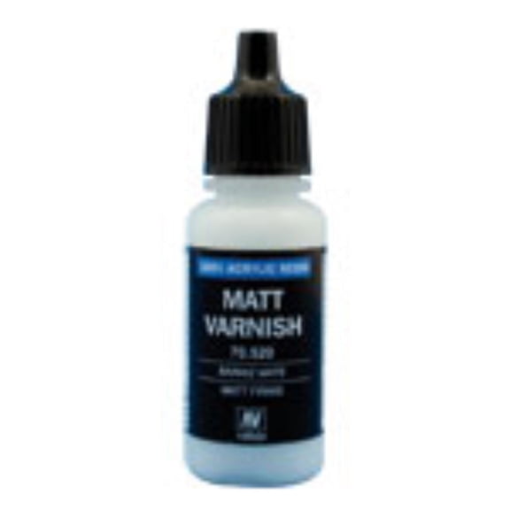 Vallejo - Permanent Acrylic Varnish | Matte Finish 60 ml. (2.02 fl.oz.) | Extraordinary Hardness & P