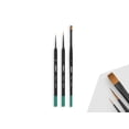 thumbnail image 1 of Vallejo Precision B03990 Starter Set (Round No.1, Triangular 3/0, Flat Synth. No.4), 1 of 1