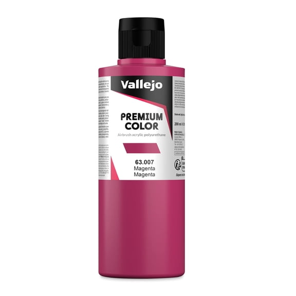 Vallejo Premium Airbrush Colors - 200 ml, Magenta
