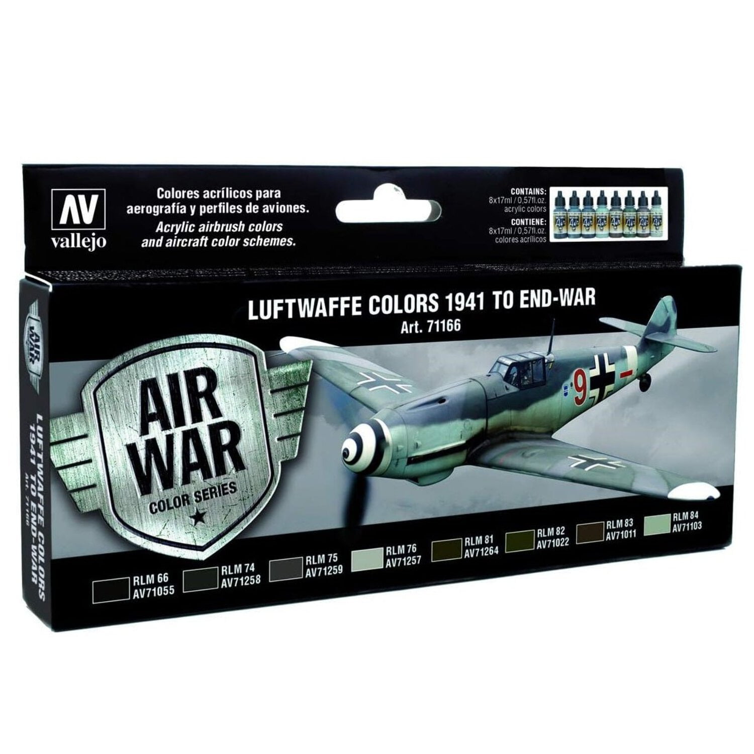 Vallejo RLM II Set Model Air Paint, 17ml