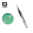 thumbnail image 1 of Vallejo Tools: Flat Rounded Stainless Steel Tweezers (120mm), 1 of 1