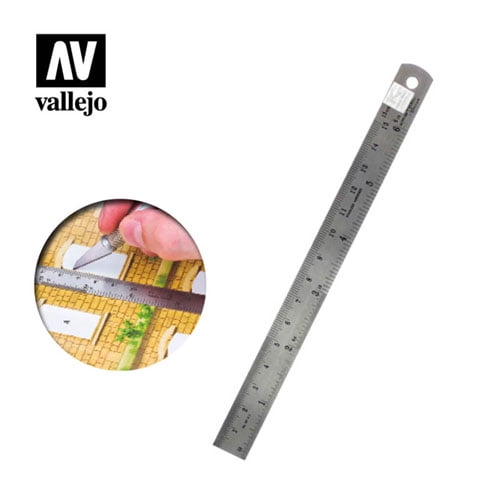 Vallejo Tools: Steel Ruler (150mm)
