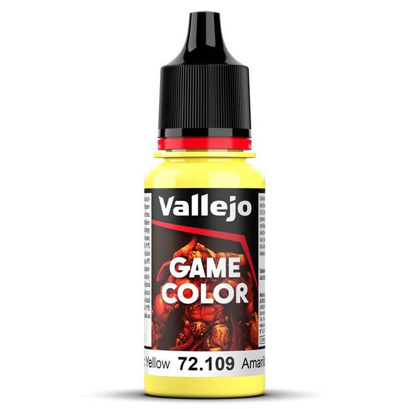 Vallejo VJP72109 18 ml Game Color Toxic Yellow Paint
