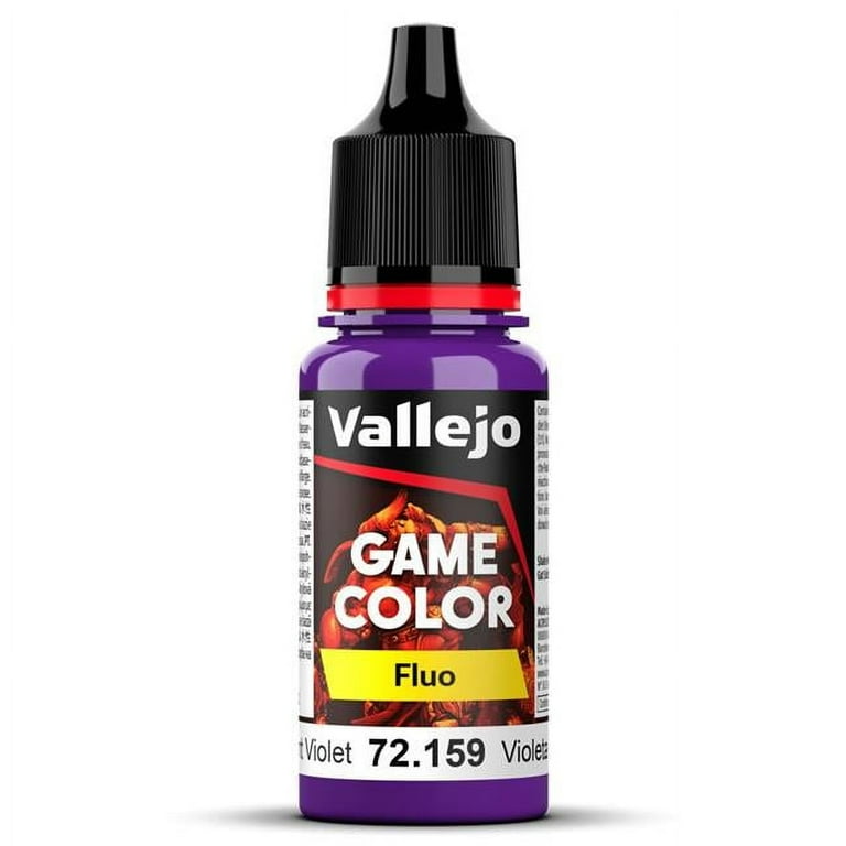 Vallejo Game Color 18ml - Fluorescent Violet Vallejo Game Color 18ml - Fluorescent Violet