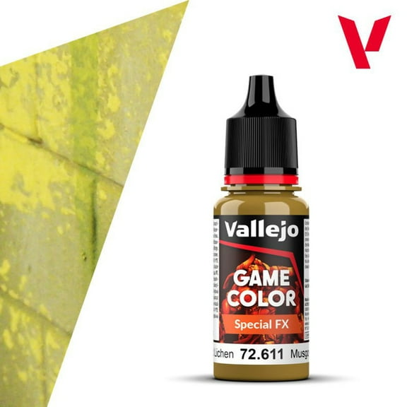 Vallejo VJP72611 18 ml Game Color SFX Moss & Lichen Paint