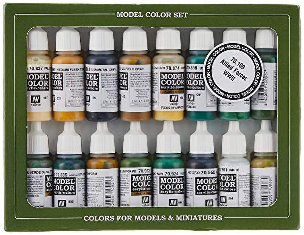 Vallejo WWII Allied Forces Paint Set #9 17ml 