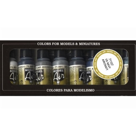 Vallejo WWII USN Aircraft Model Air Paint, 17ml