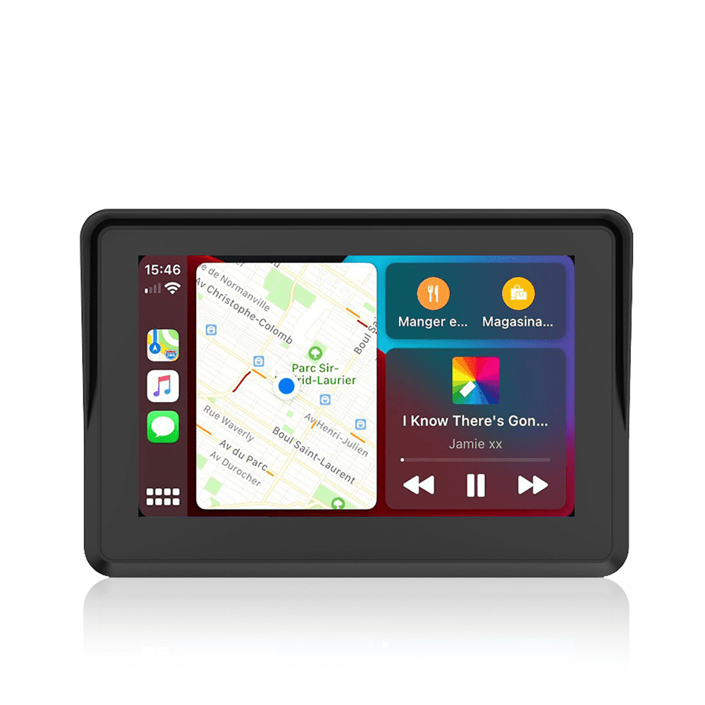 Valleo Motorcycle GPS Navigation with Wireless CarPlay System - 5-Inch IPS  Screen, IPX-7 Waterproof, Apple/Android/Huawei Compatible - Walmart.com