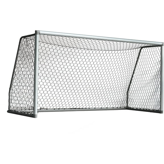 Vallerta 18 x 7 FT Heavy Duty Aluminum Frame Soccer Goal with Premium Net, All Season, Rust Proof ASIN: B0DK7X56DM