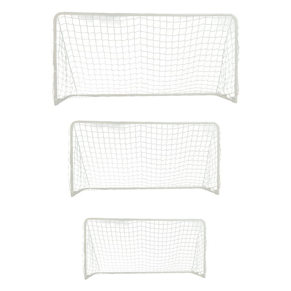 Vallerta Steel Folding Soccer Goal, Portable, Light Weight, Steel Frame, Easy to Carry, Perfect for Solo/Team Practice Training (12' X 6')