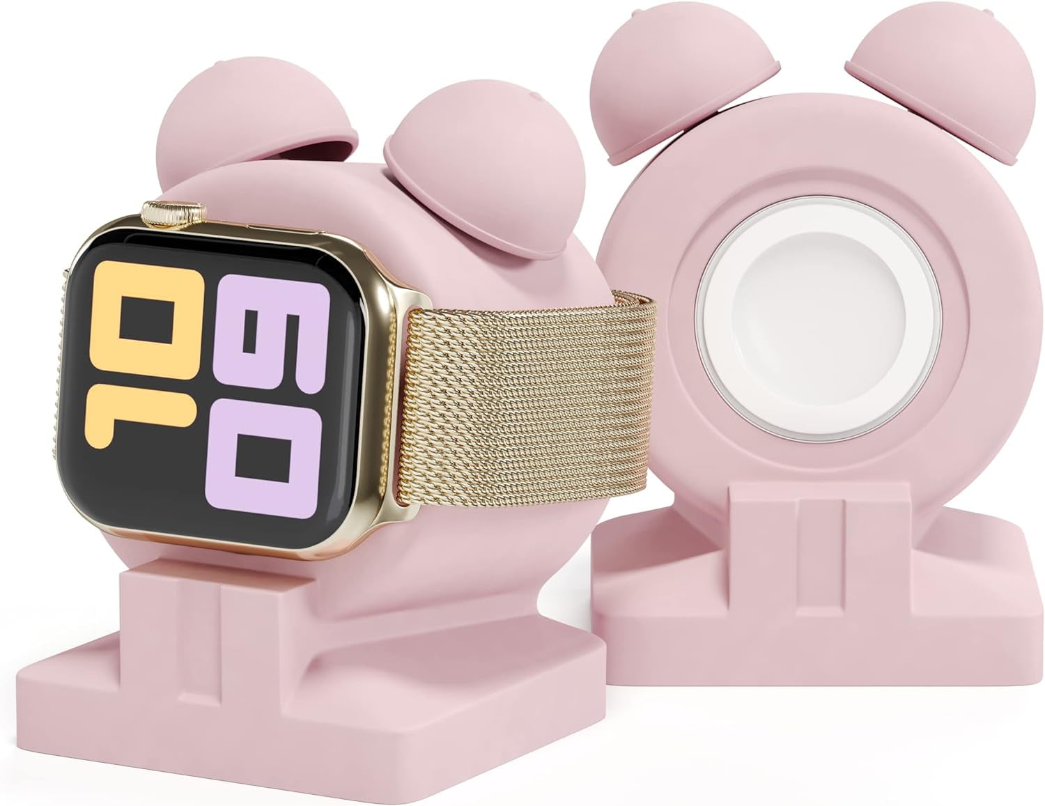 Watch Charging Stand Apple Watch Holder Nightstand 3-in-1 Wireless