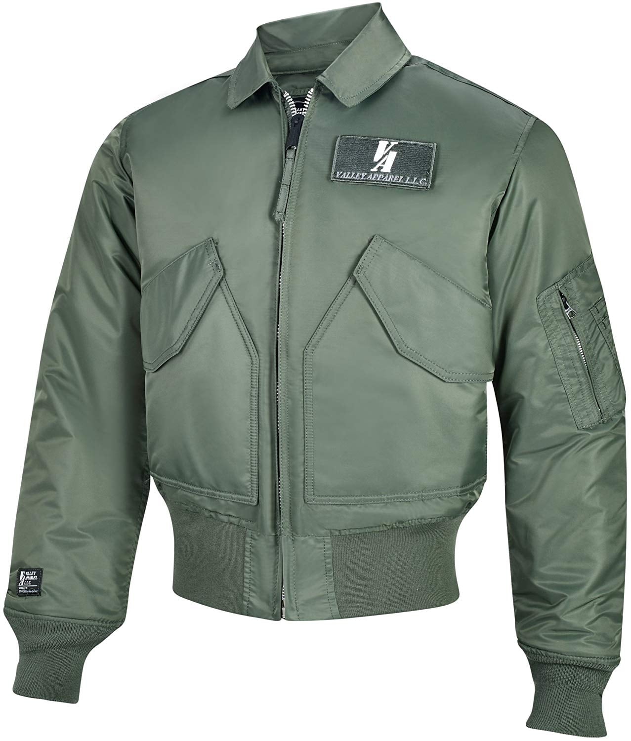 VALLEY APPAREL製 CWU-45/P フライトジャケット Valley Apparel Men's CWU 45/P Flight Jacket Military Manufacturer