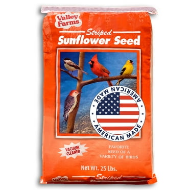 Valley Farms Striped Sunflower Seed Wild Bird Food