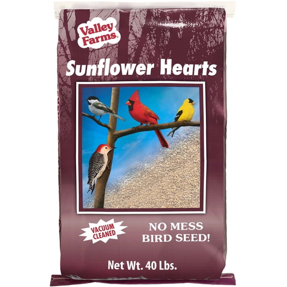Valley Farms Sunflower Hearts Wild Bird Seed