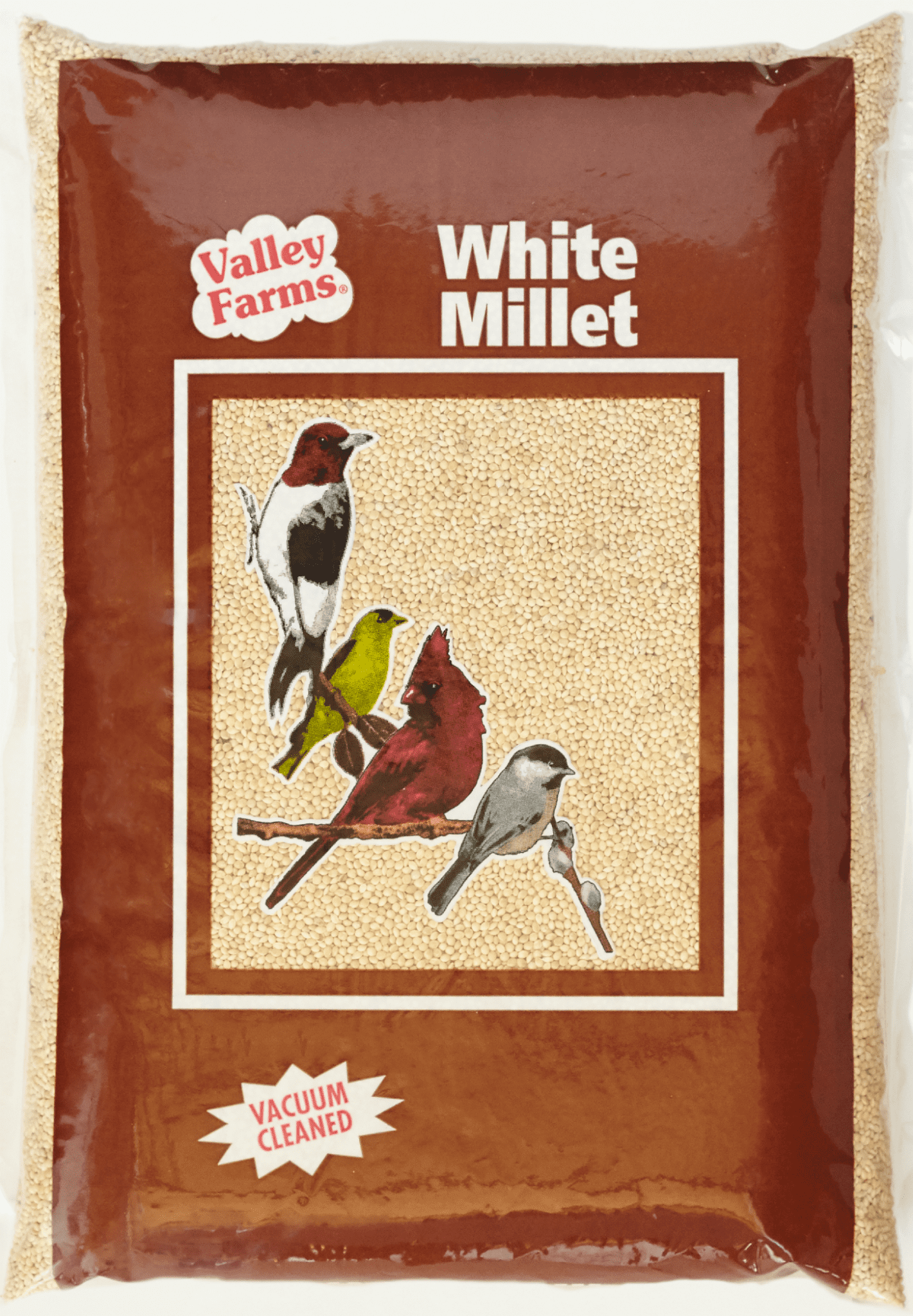 Valley Farms® Economy Seed Brand White Millet Wild Bird Food for
