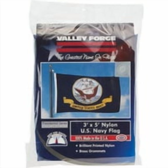 Valley Forge 3 Ft. x 5 Ft. Military Flag - Pack of 8 Bulk Value Case