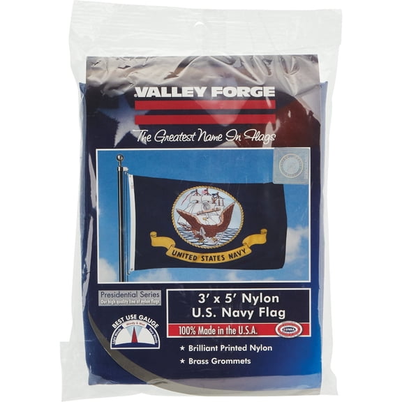 Valley Forge 3 Ft. x 5 Ft. Military Flag - Pack of 8