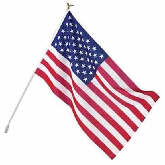 Valley Forge AA-US1-1 Polyester American Flag Set