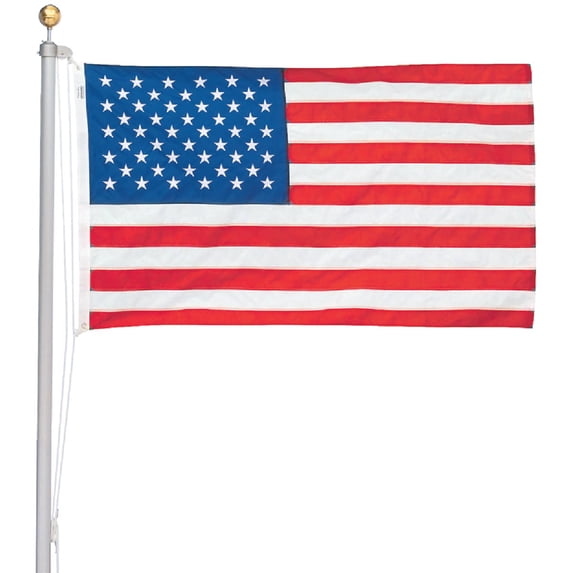Valley Forge AFP20F Flag, 20' Nylon Kit