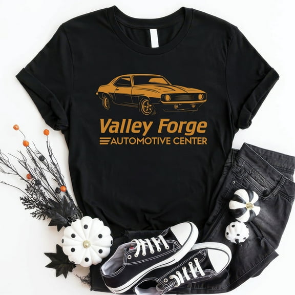 Valley Forge Automotive Center T‑Shirt – Classic Auto Repair Shop Tee Vintage Mechanic Style