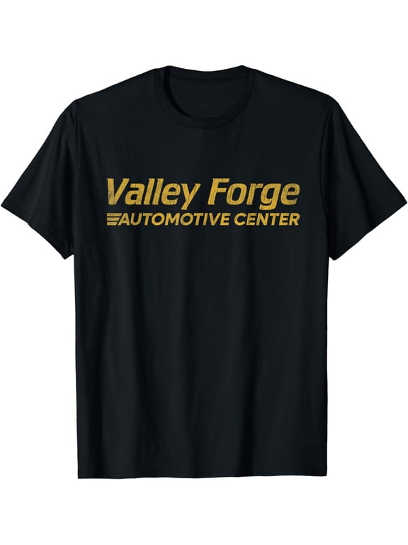 Valley Forge Automotive Distressed Look Funny Tee Men Women T-Shirt