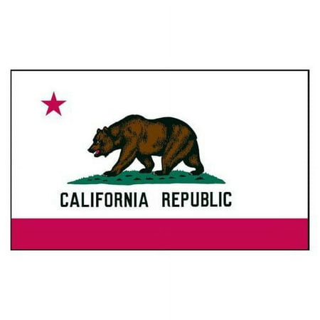 Valley Forge California State Flag 36 in. H x 60 in. W