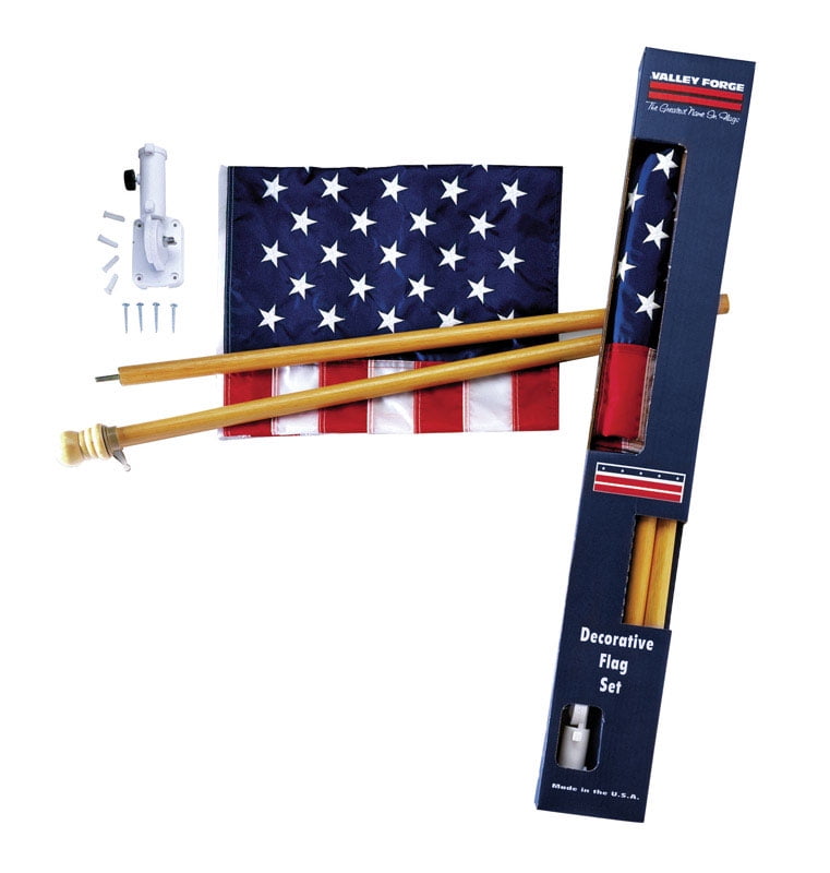 Amazon.com : Valley Forge, American Flag, Cotton, 3' x 5