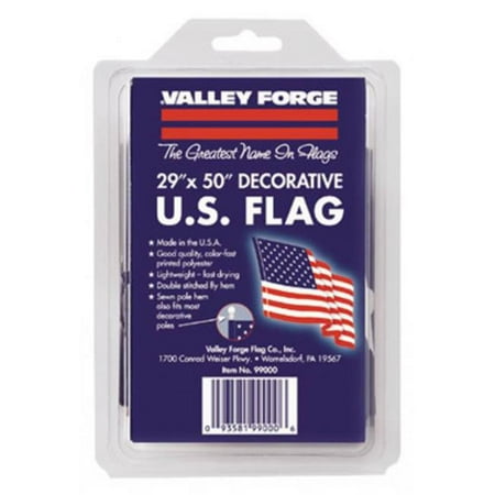 Valley Forge Flag 886069 29 x 50 in. US Polyester Flag