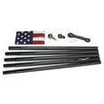 thumbnail image 1 of Valley Forge Flag All-American Series 3 x 5 Foot Nylon US American Flag Kit with 18-Foot Black Steel In-Ground Pole and Hardware, 1 of 2
