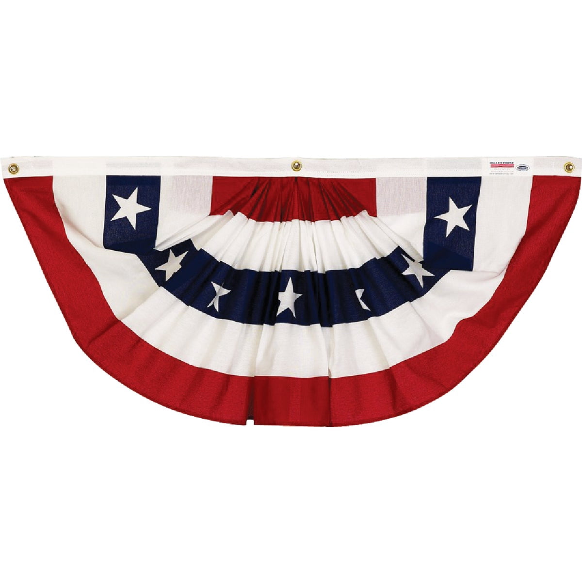 Valley Forge Flag PFF-ST Large Pleated Full Fan Flag 3 x 6 Ft.