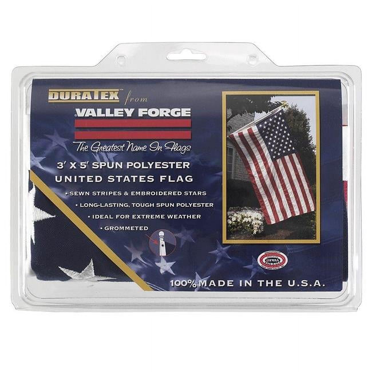 Valley Forge Flag  Poly Flag 3 x 5 ft. Poly Carton