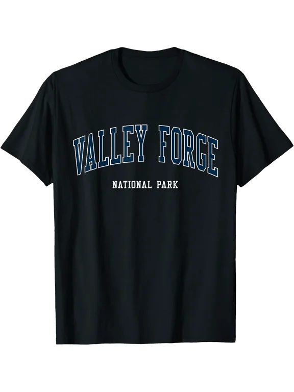 Valley Forge National Park Vintage Atheltic College T-Shirt