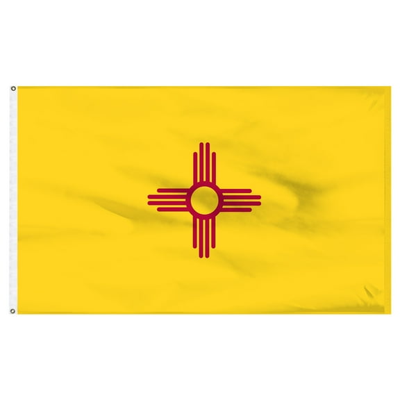 Valley Forge New Mexico Flag feet Nylon 12.75in x 10in