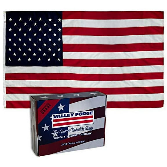 Valley Forge Perma-Nyl 4'x6' Nylon U.S. Flag