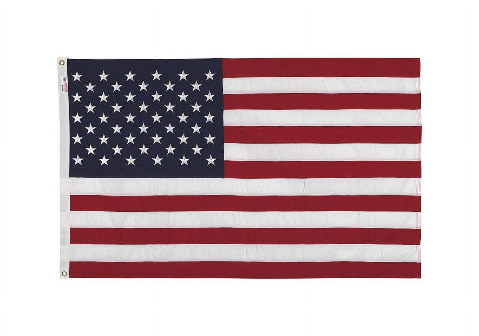 Valley Forge 3 ft x 5 ft Multicolored Polyester American Flag