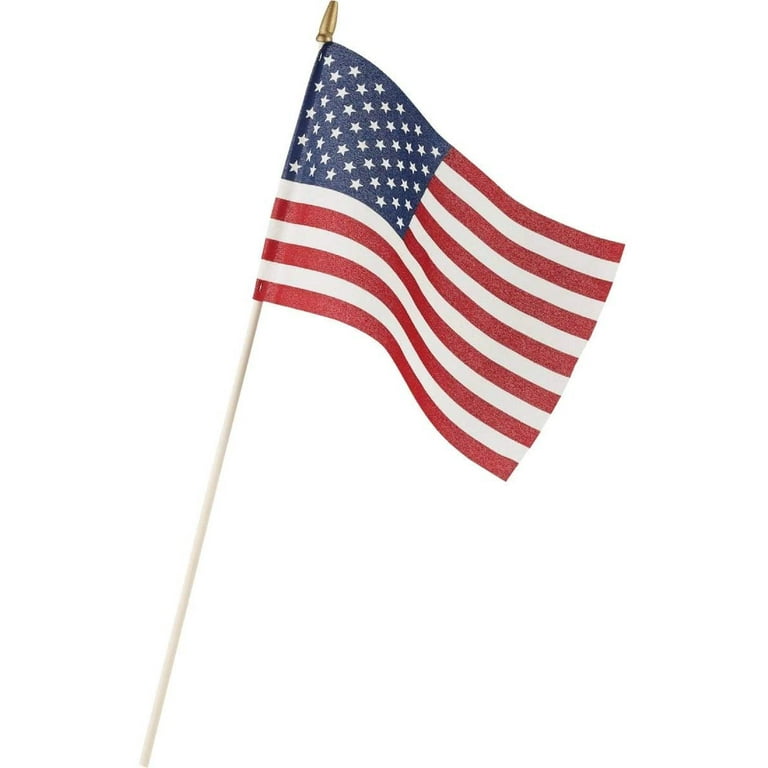 Valley Forge USE8B Hand Held American Flag - Walmart.com