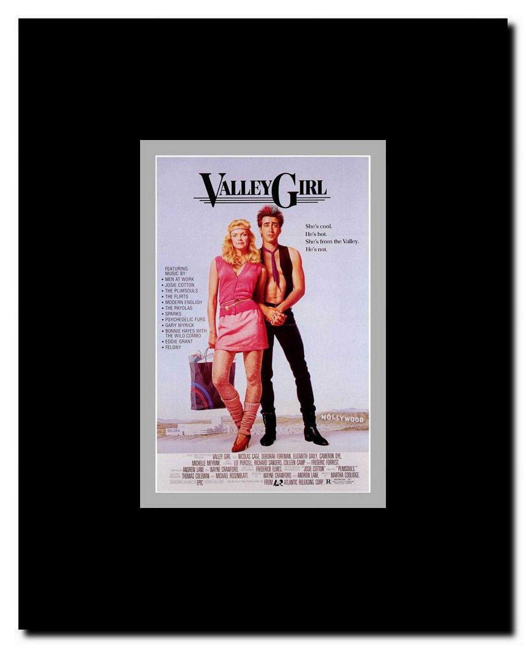Valley Girl Framed Movie Poster