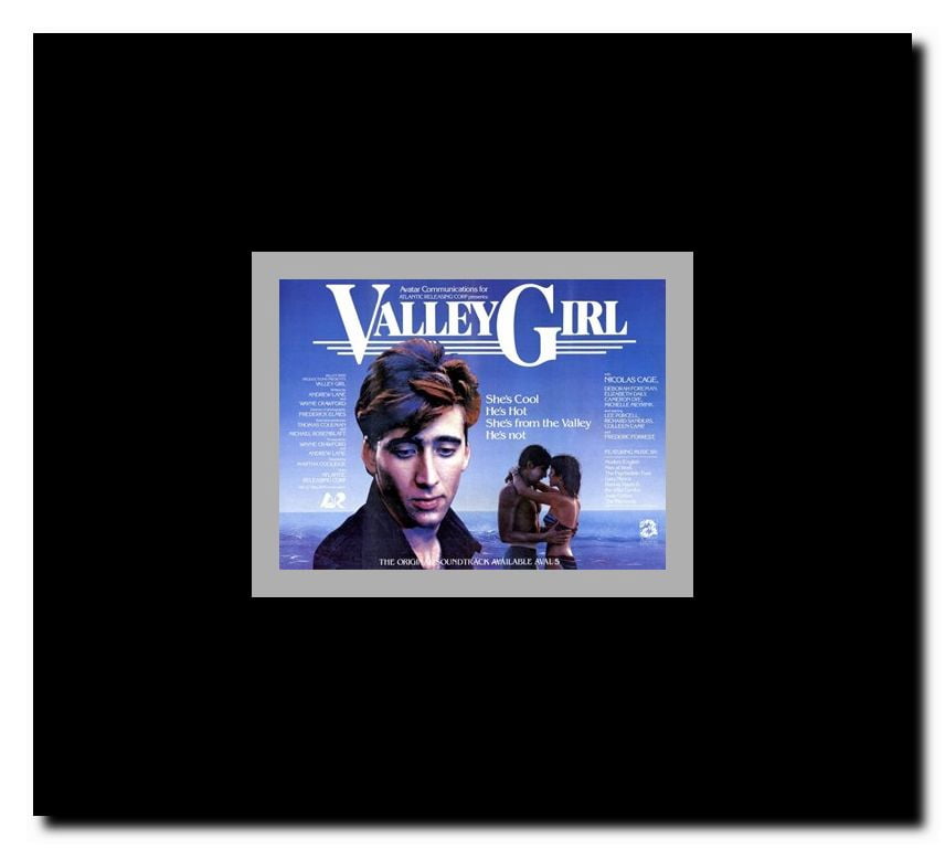 Valley Girl Framed Movie Poster