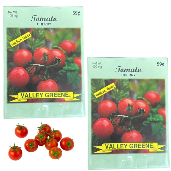 Valley Greene 100mg Cherry Tomato Seeds : 2CT