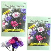 Valley Greene 450mg Bachelor Button Seeds : 2CT