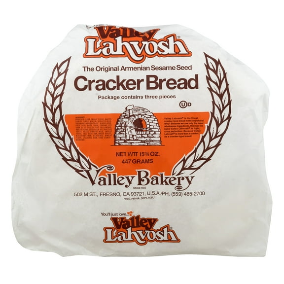 Valley Lahvosh 99261 15.75 oz. Cracker Bread Original