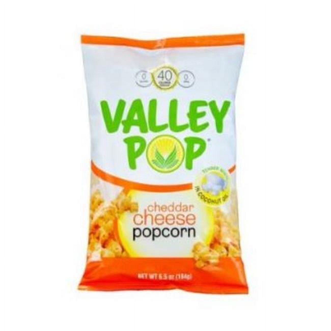 Valley Pop KHRM00382792 6.5 oz Cheddar Cheese Popcorn