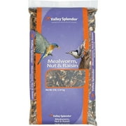 Valley Splendor 5 Lb. Mealworm, Nuts, Raisins Wild Bird Food 9347