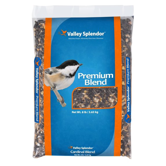 Valley Splendor Premium Blend Bird Seed, 8 lbs