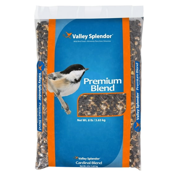 Valley Splendor Premium Blend Bird Seed, 8 lbs