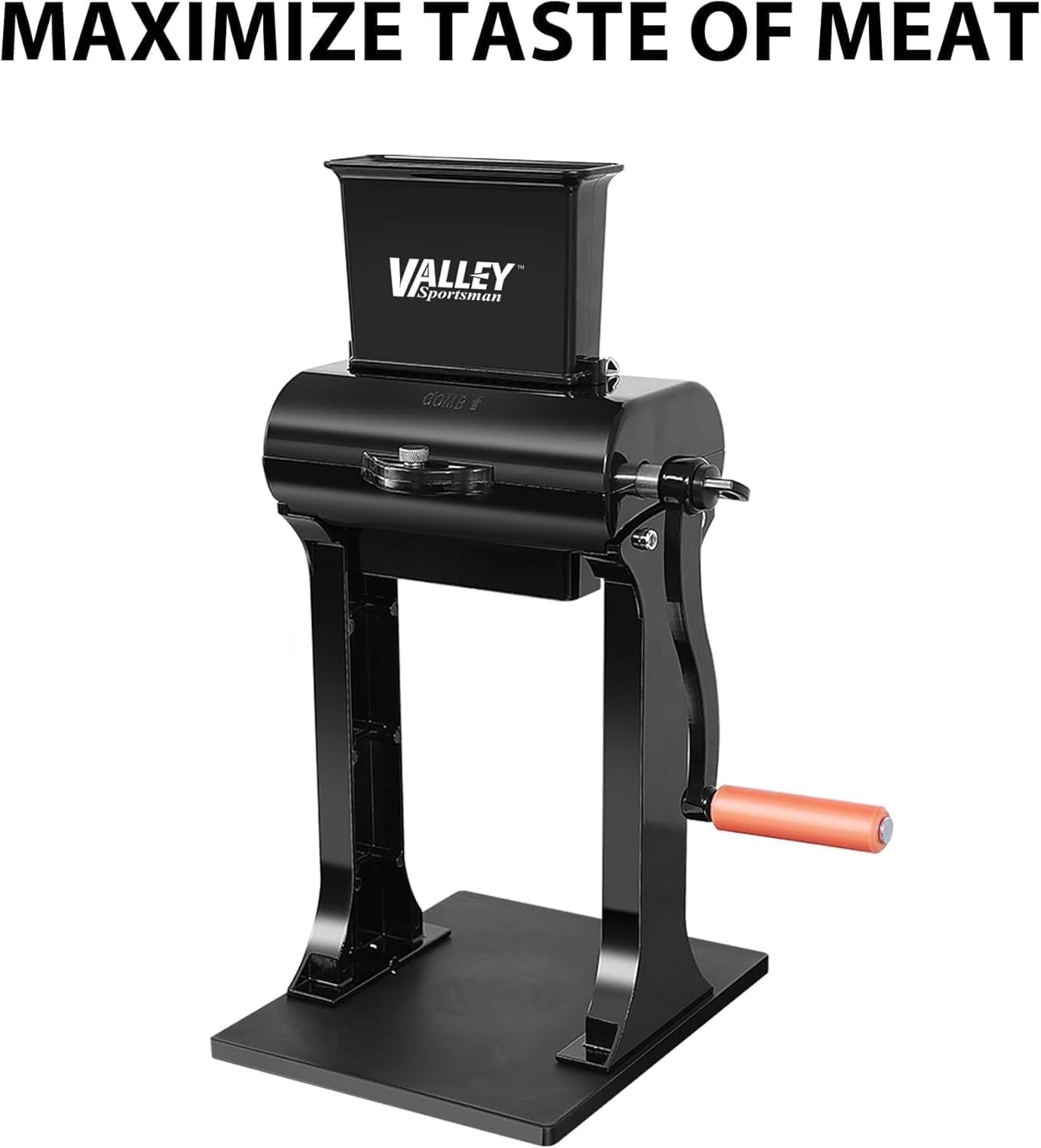 Valley Sportsman 2-in-1 Manual Meat Tenderizer, Jerky Slicer, With 2 ...