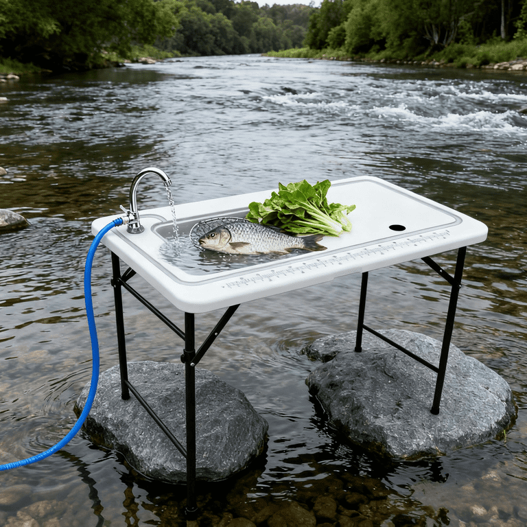 fish cleaning table accessories and 316 stainless steel mounting hardware Boat Bait Cutting Board, Fish