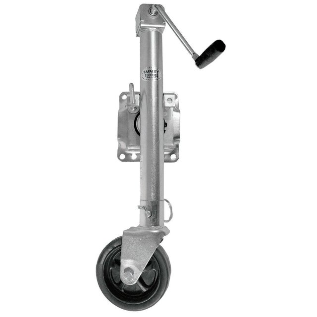 Valley Trailer Jack 2In1 Combo Flat Base & Wheel