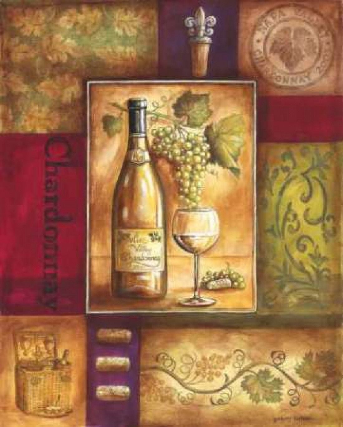 Valley Wine I Canvas Art - Gregory Gorham (24 x 30)