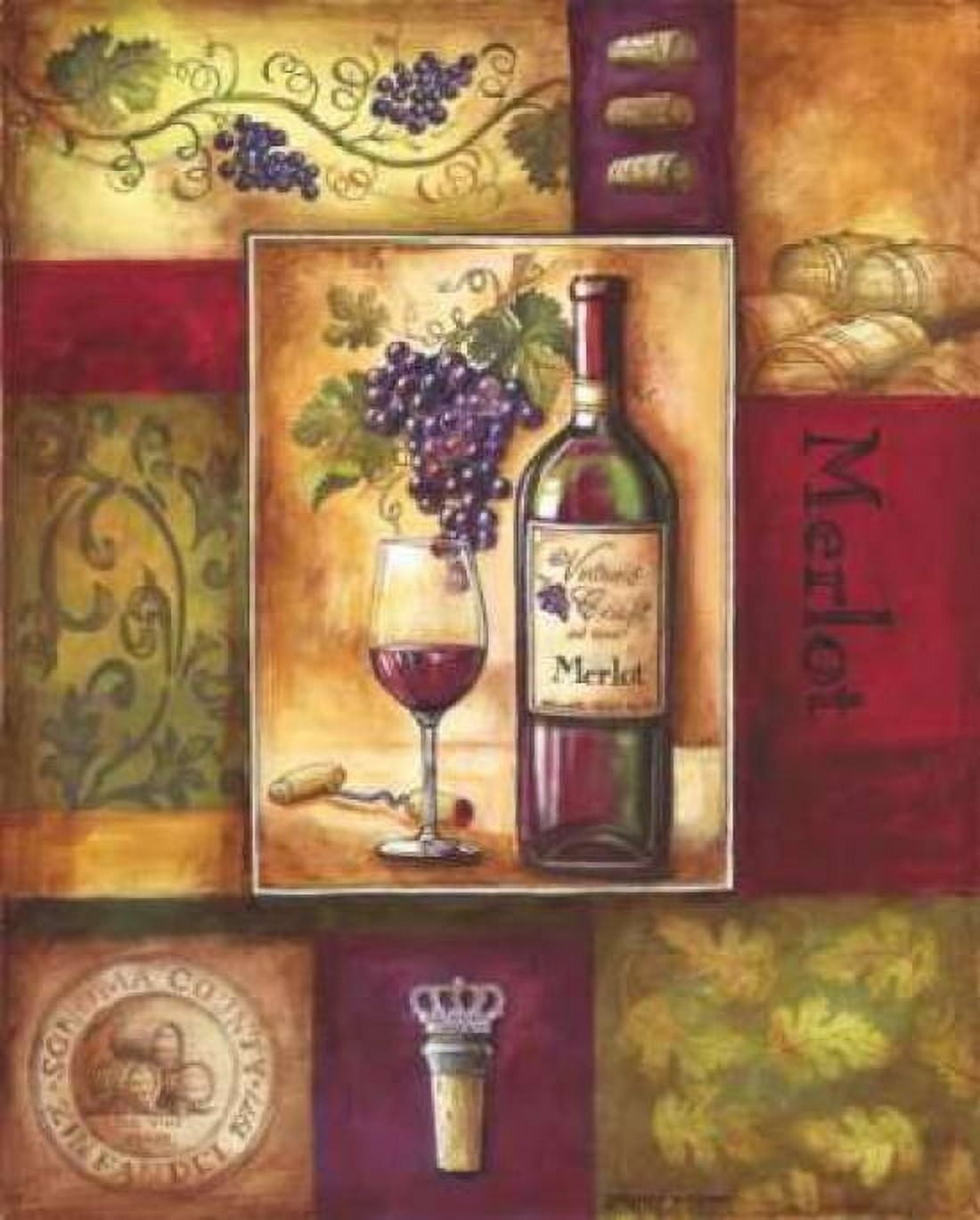 Valley Wine II Canvas Art - Gregory Gorham (24 x 30)